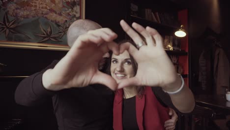 pareja enamorada