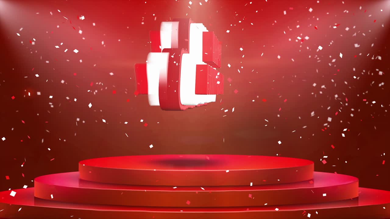 행복한 기념일 축하 그래픽