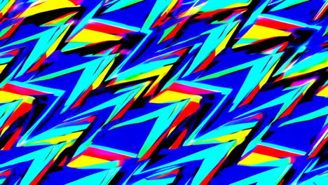 vibrant abstract geometric pattern with neon colors