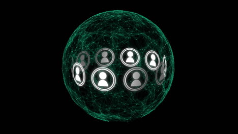 conexión global con las redes sociales