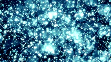 particles blue dust abstract light bokeh motion titles cinematic background loop