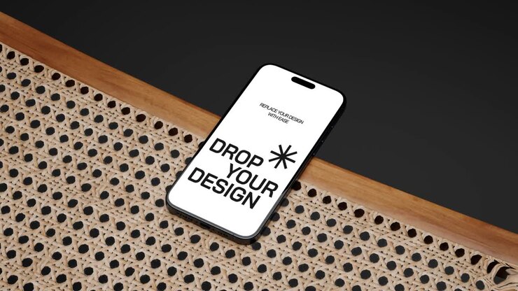 Mobile Phone Screen Mockup