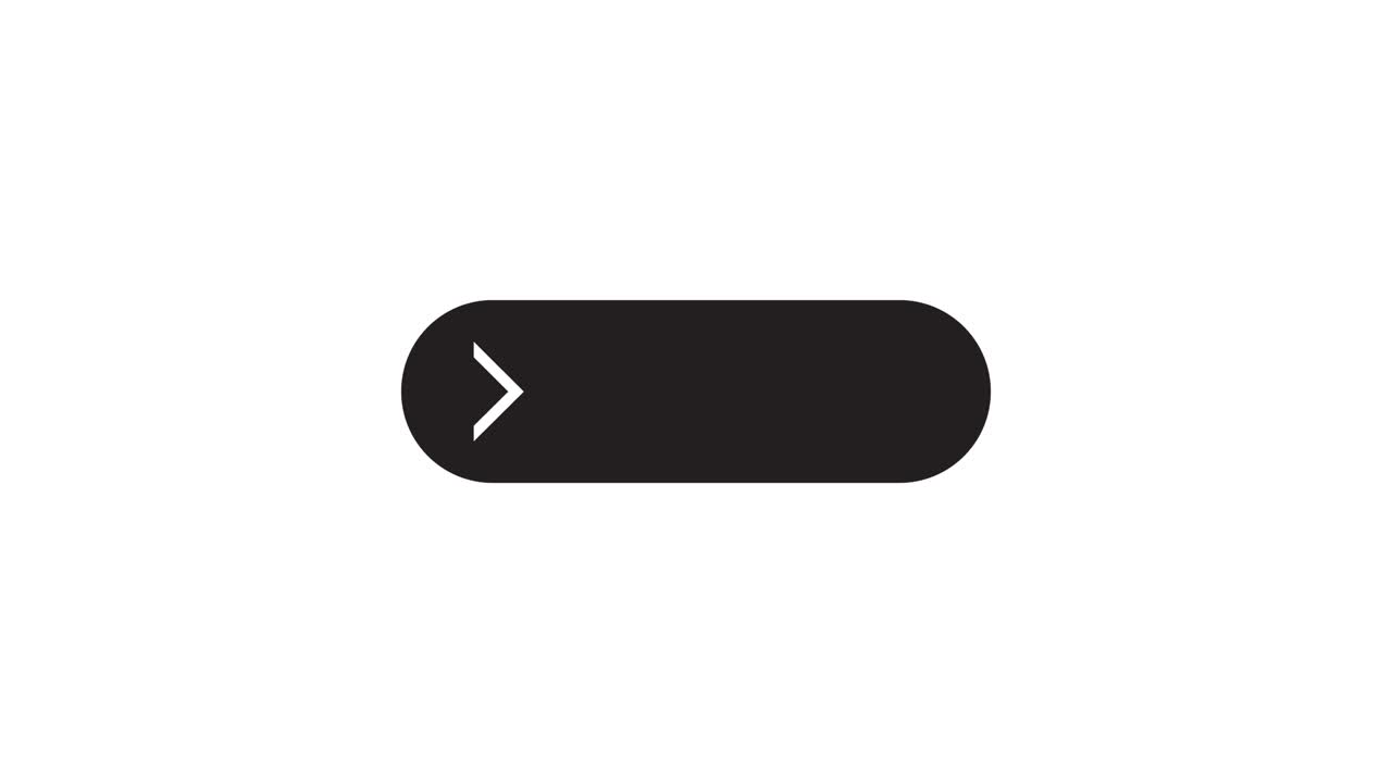 Black Rounded Button with Right Arrow Icon