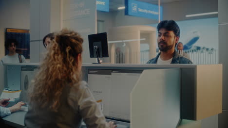 airport check-in process