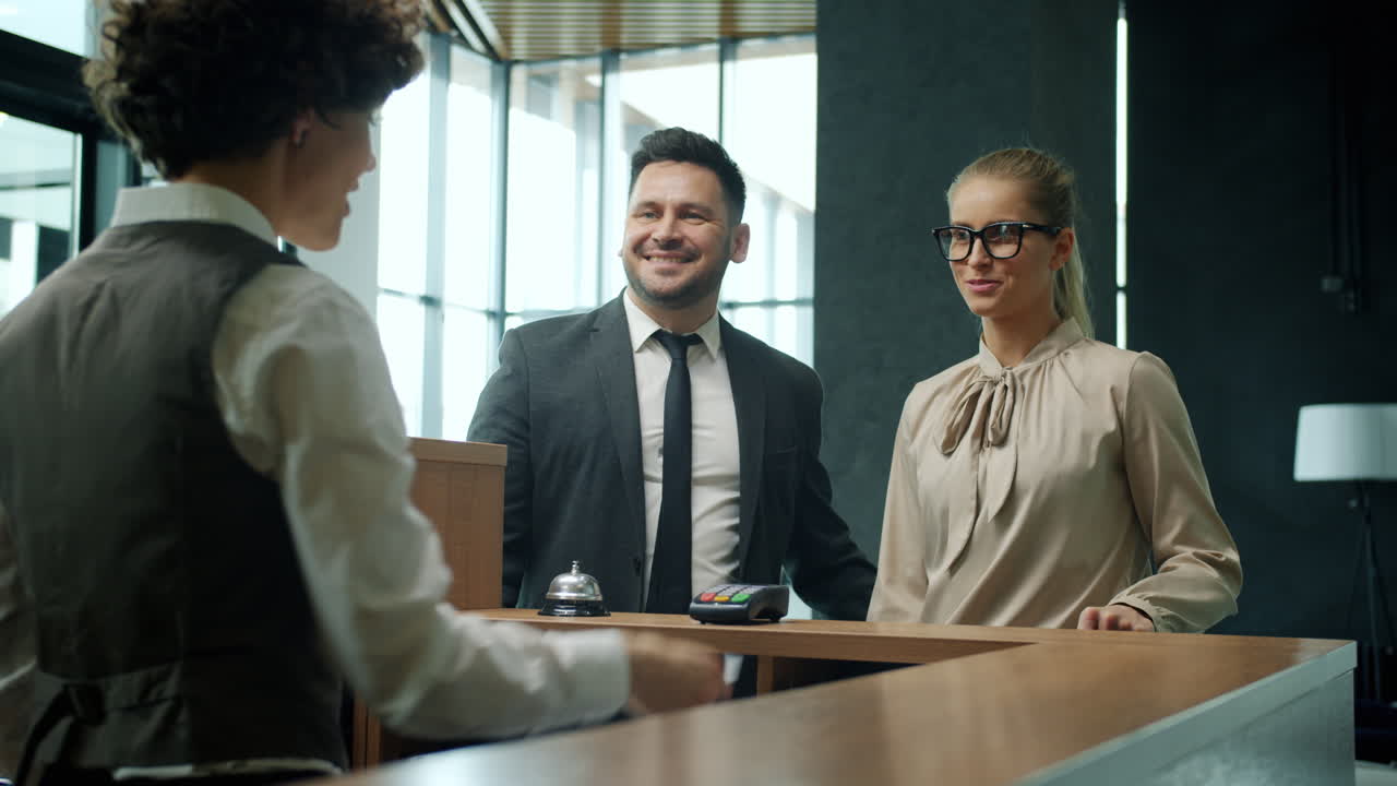 Hotel Reception Check-in