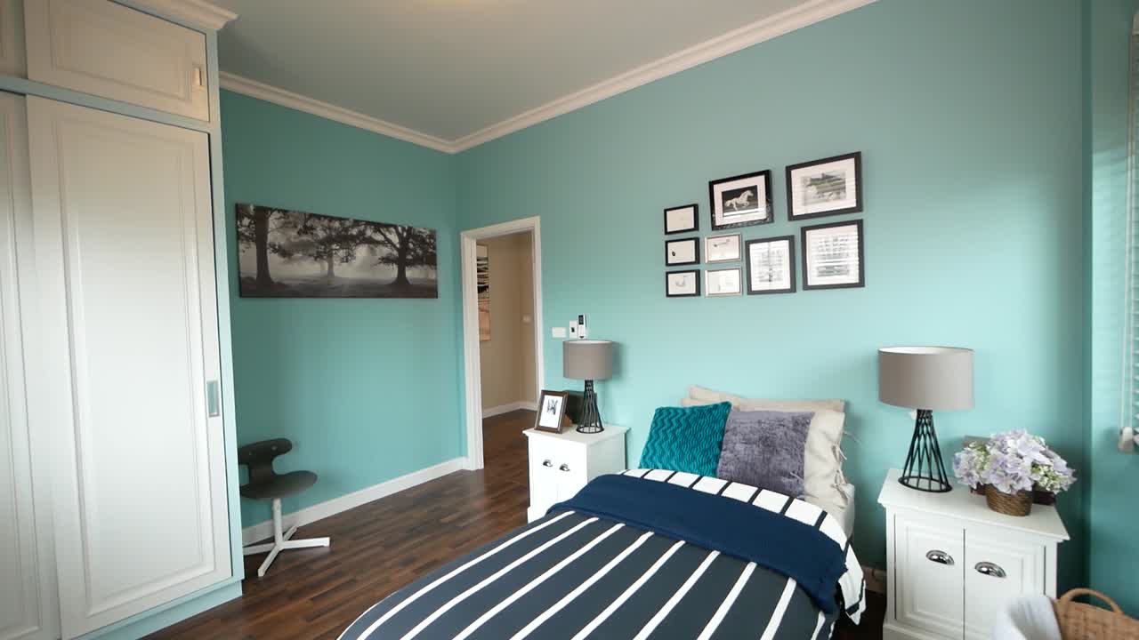 세련되고 아늑한 장식 침실 장식 아이디어