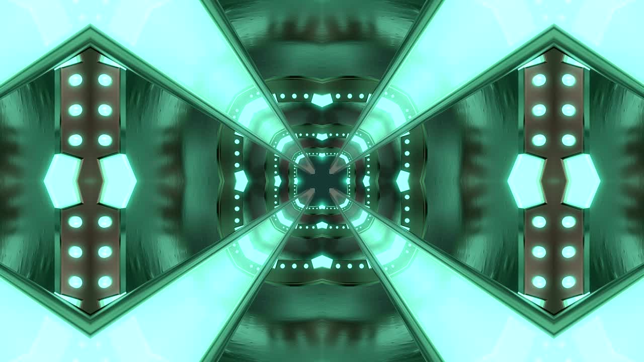 fondo decorativo abstractamente adornado con bucles. caleidoscopio o mandala en 3d.