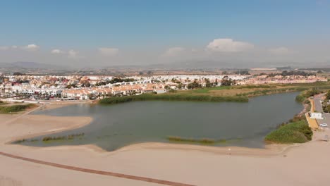 The-beach-of-Playas-de-Vera-in-Almeria,-Southern-Spain