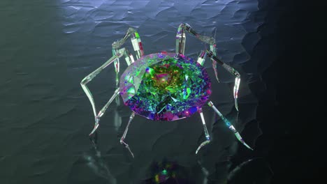 gemas de araña de cristal