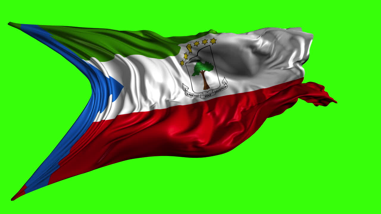 bandera de la guinea ecuatorial