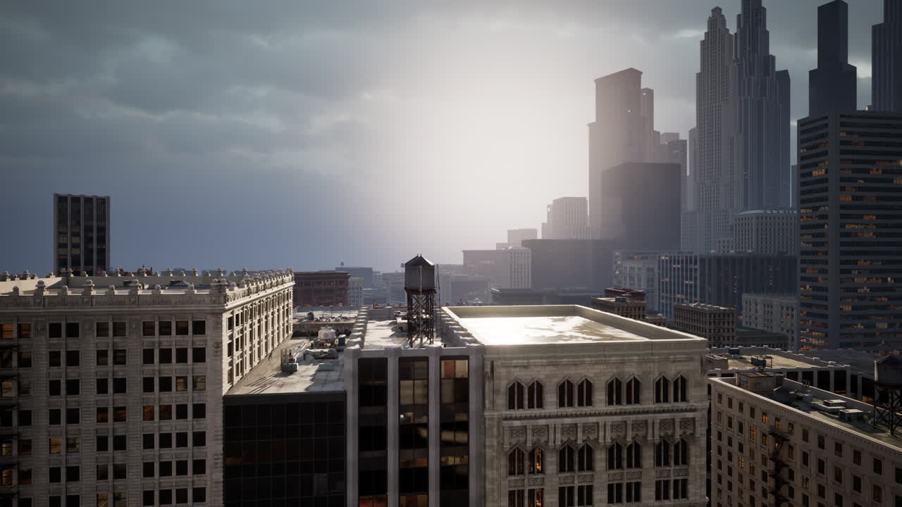 el horizonte de midtown en manhattan, ciudad de nueva york