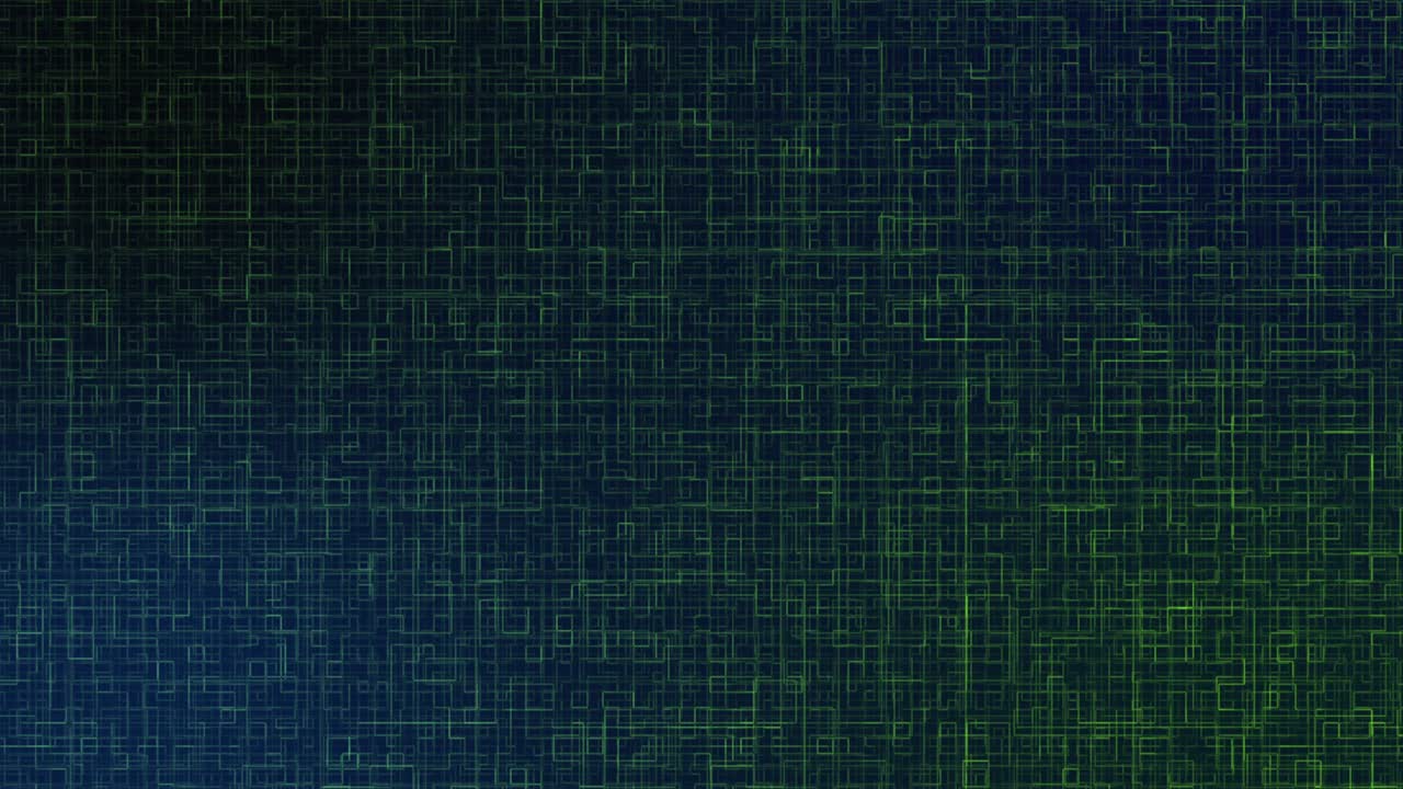 Circuit Board Pattern Close Up (Blue) - Loop stock video