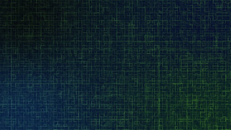 Circuit Board Pattern Close Up (Blue) - Loop stock video