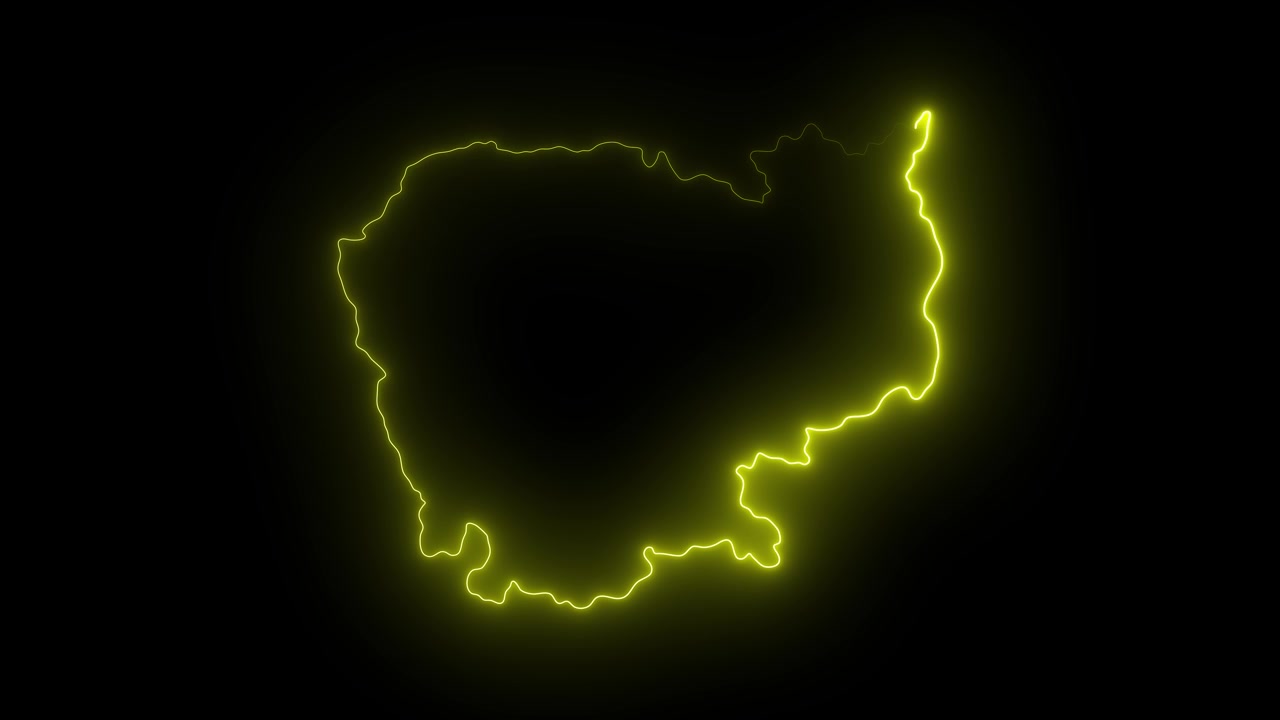Kamboçya neon anahattı