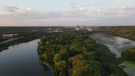 Drone-shot-of-downtown-St