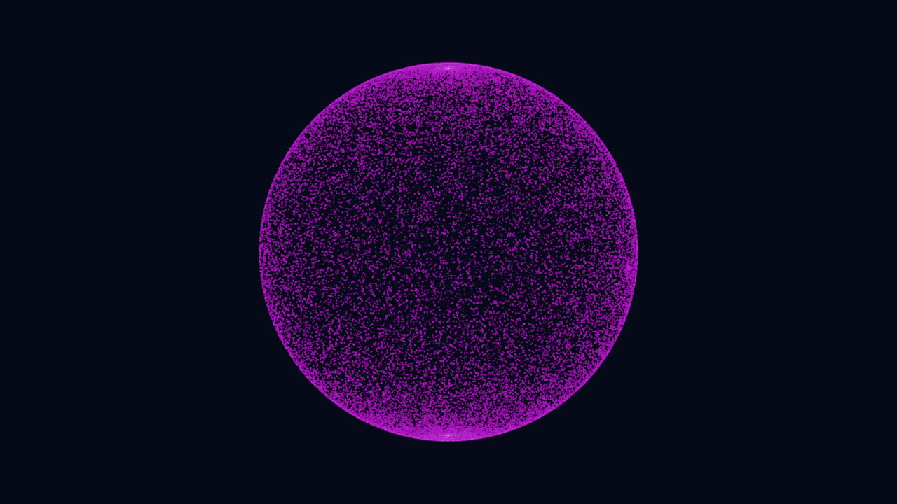 Vibrant Red Ball Taking Center Stage Against A Deep Black Backdrop