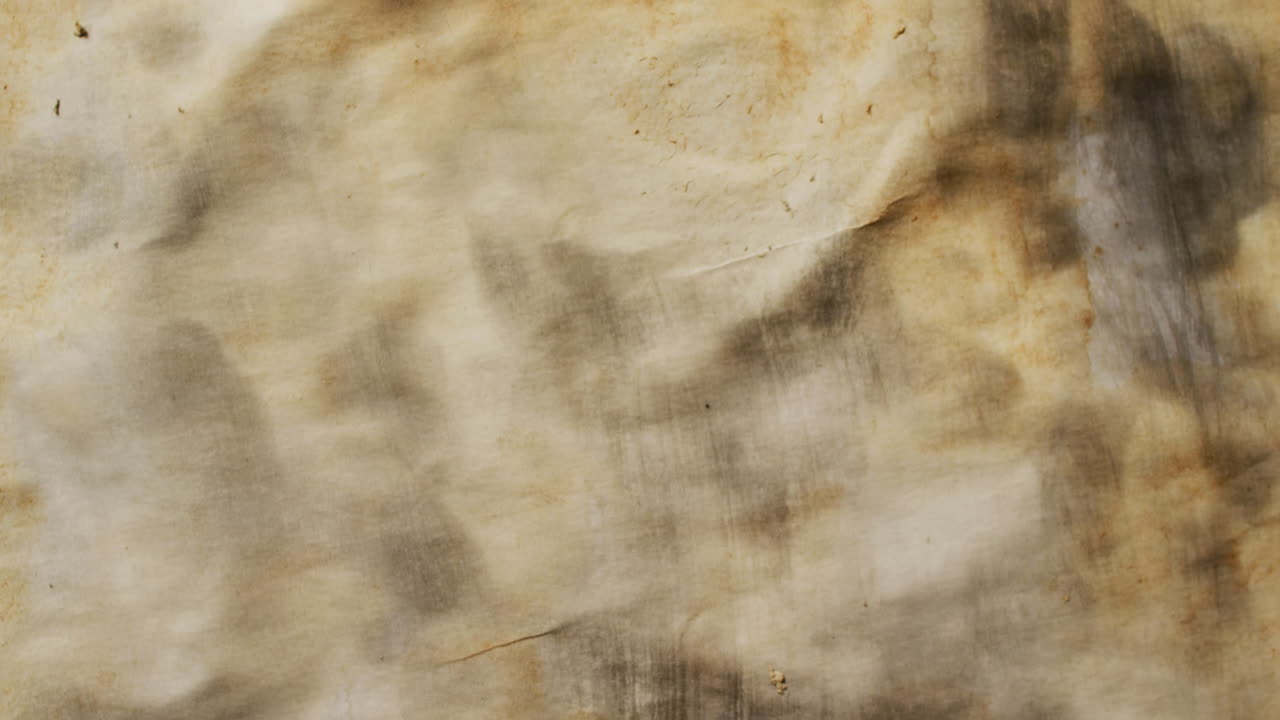 ⁇  배경 에 불타진 가장자리 를 가진 종이 조각 의 클로즈업 영상