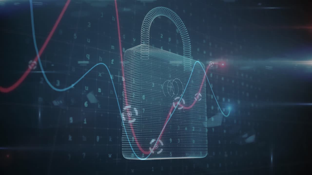 온라인 보안  ⁇ 락을 통해 통계 기록의 애니메이션