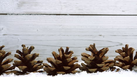 Blick-Auf-Winterdekorationen