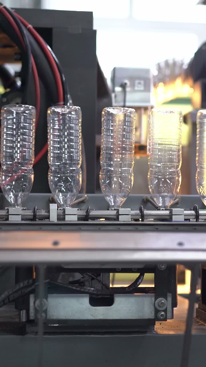 proceso de fabricación de botellas de plástico