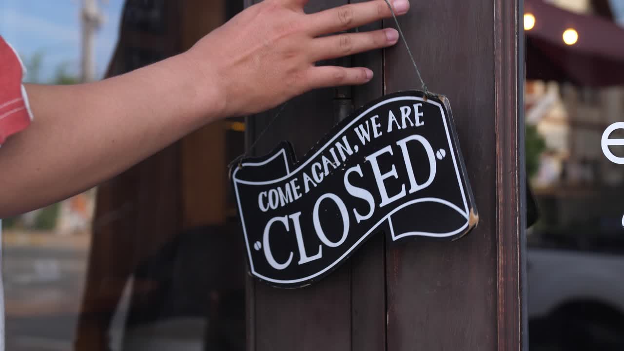 Store Sign Open/Closed