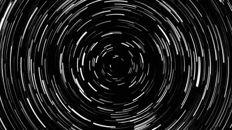 a star trail animation