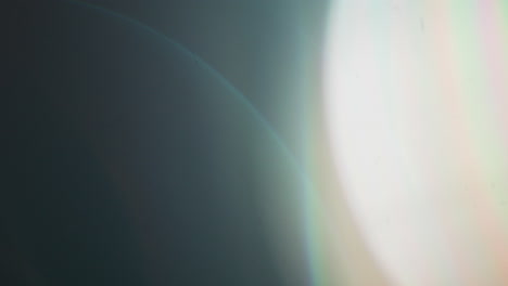 light leaks recorded using real spherical lens and lens whacking technique