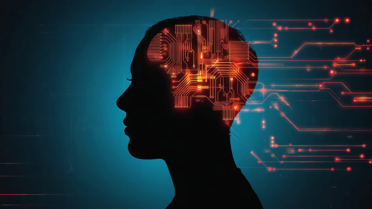 Artificial Intelligence Brain Concept