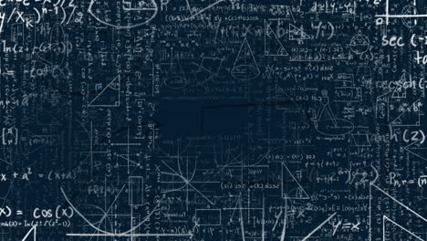 Animación-Del-Procesamiento-De-Datos-Matemáticos-Sobre-Fondo-Oscuro