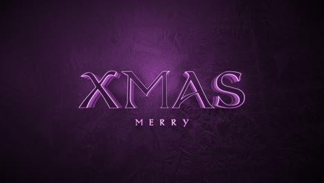 Dark-monochrome-Merry-XMAS-text-on-purple-gradient