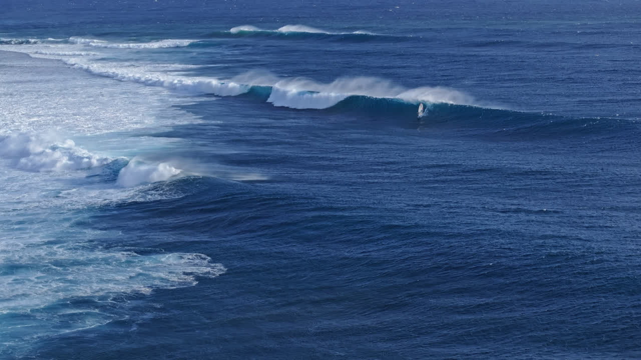 Surfing Huge Waves in the Ocean
