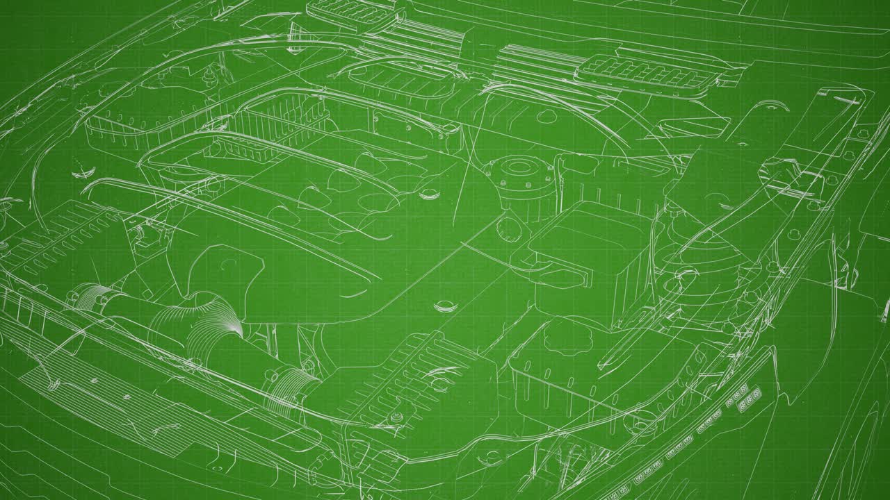 자동차에서 볼 수 있는 엔진과 다른 부분