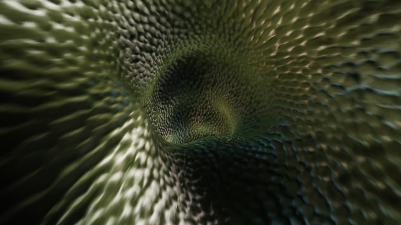 3D Tunnel, Snake Tunnel, Reptile skin, Seamless Looped Visuals