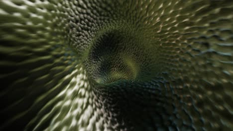 túnel 3d, túnel de serpientes, piel de reptil, imágenes en bucle sin costuras