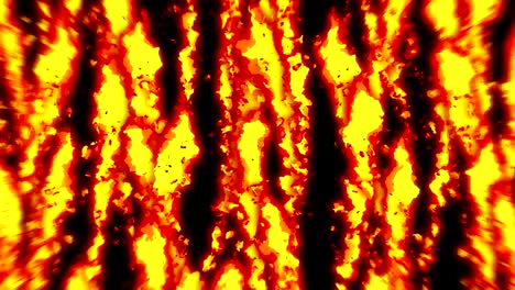 fire lightning animation, cartoon comic animation, flame loop background,