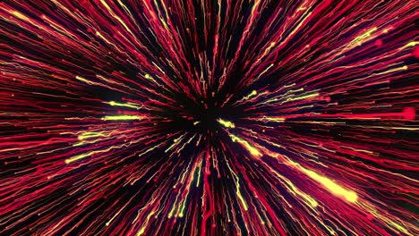 Abstract Glowing Lines Background