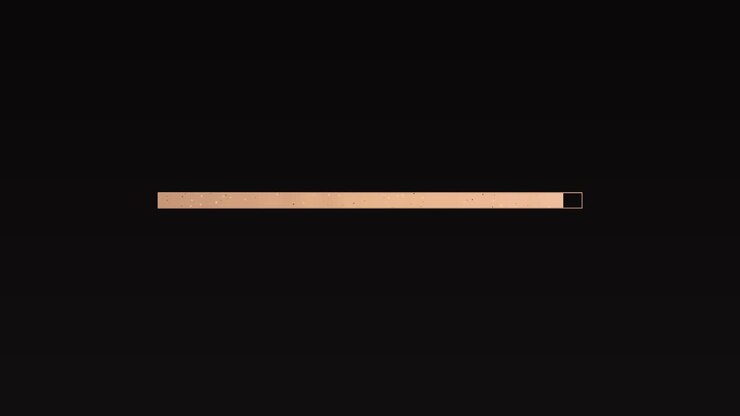 Progress bar and loading bar are displayed on a black background to assist video creators. These elements help indicate loading status during video playback or editing