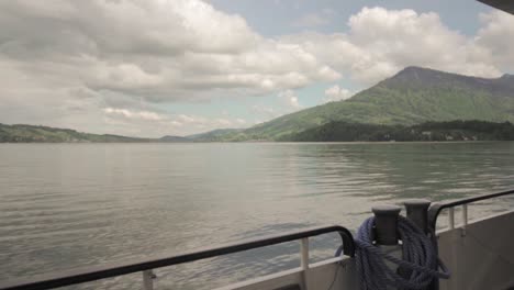 lake view from a boat