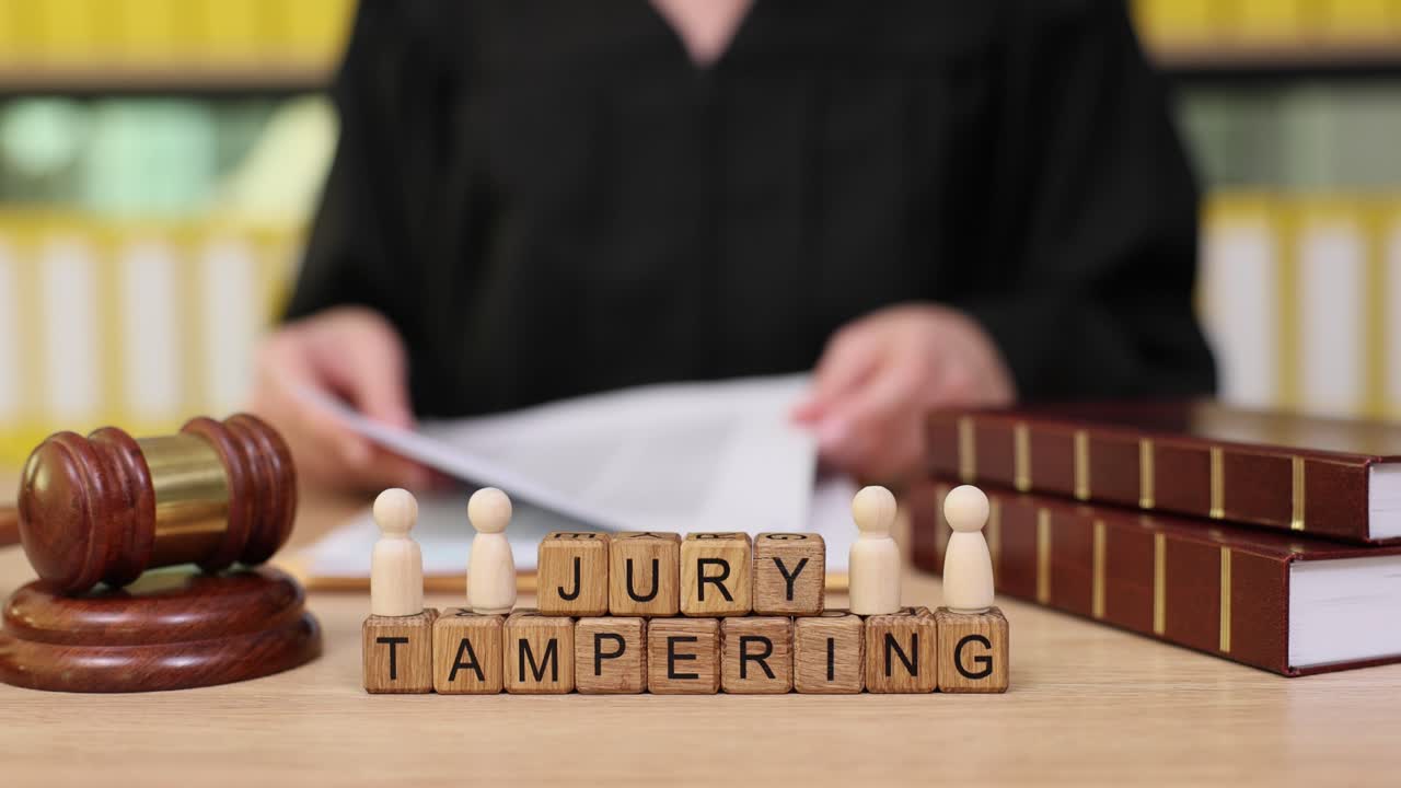 Jury Tampering in Court