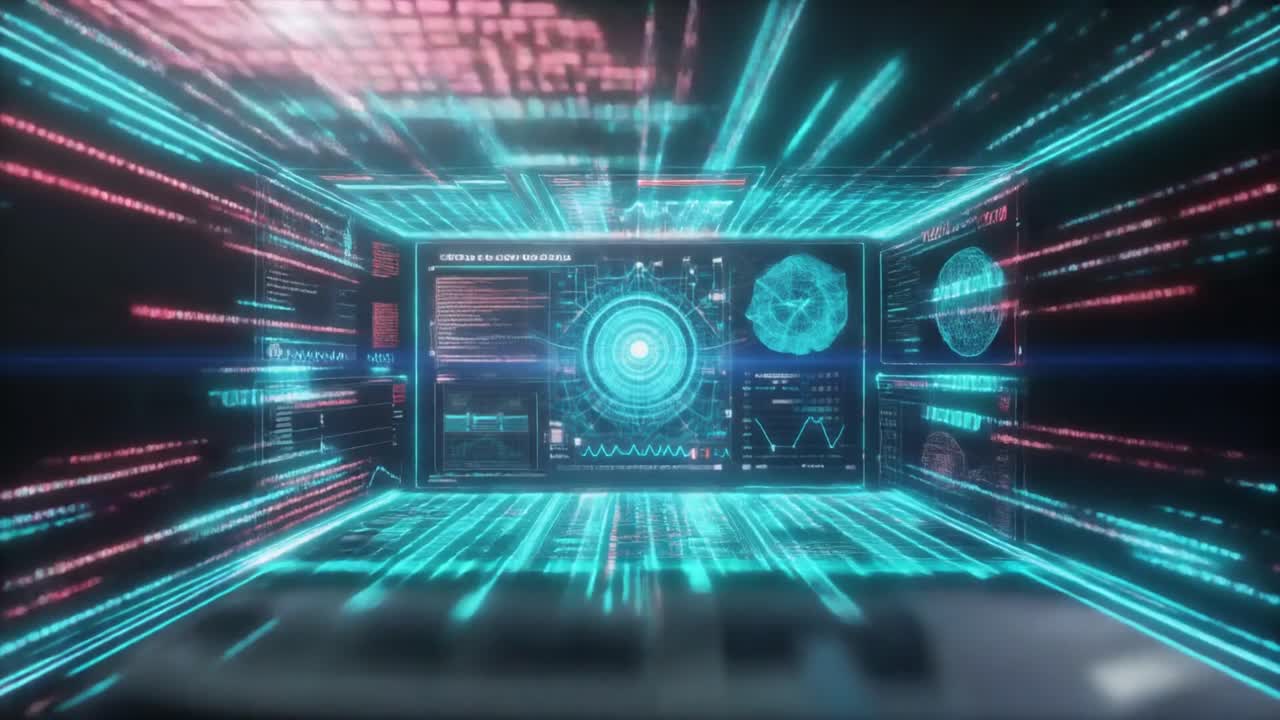 Animated Holographic Display of Digital Data and Code