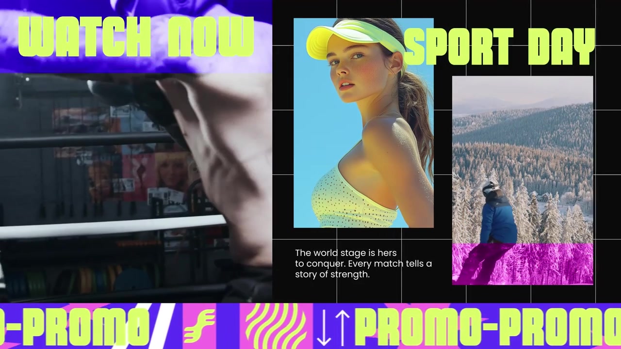 Women World Cup Sports Promo Opener Landscape