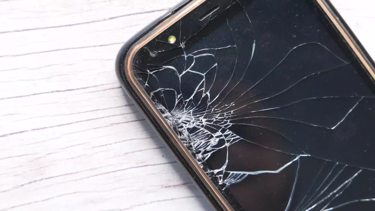 Broken Smartphone Screen