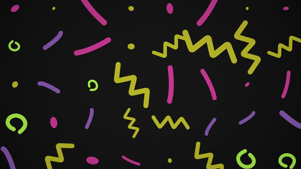 추상적 인 배경 2에 모션 복고풍 모양