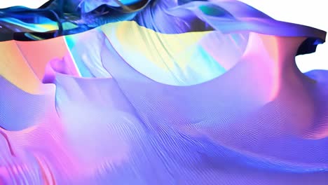 fondo abstractamente colorido y iridescente
