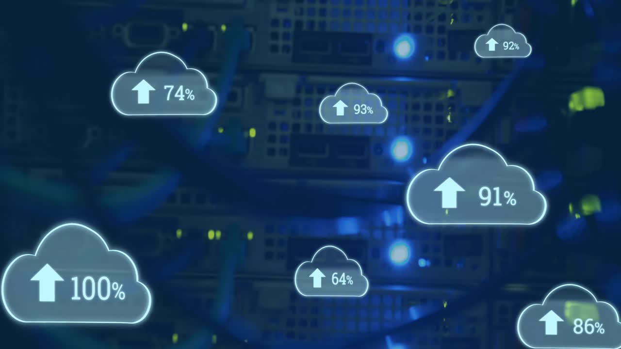 subir las nubes de progreso 4k