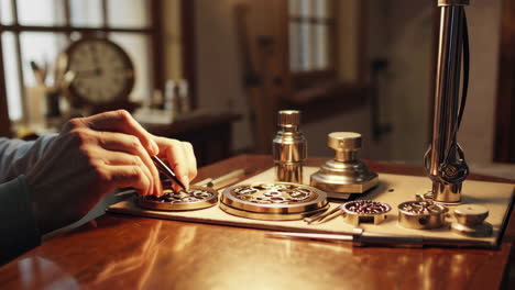 watchmaker at work
