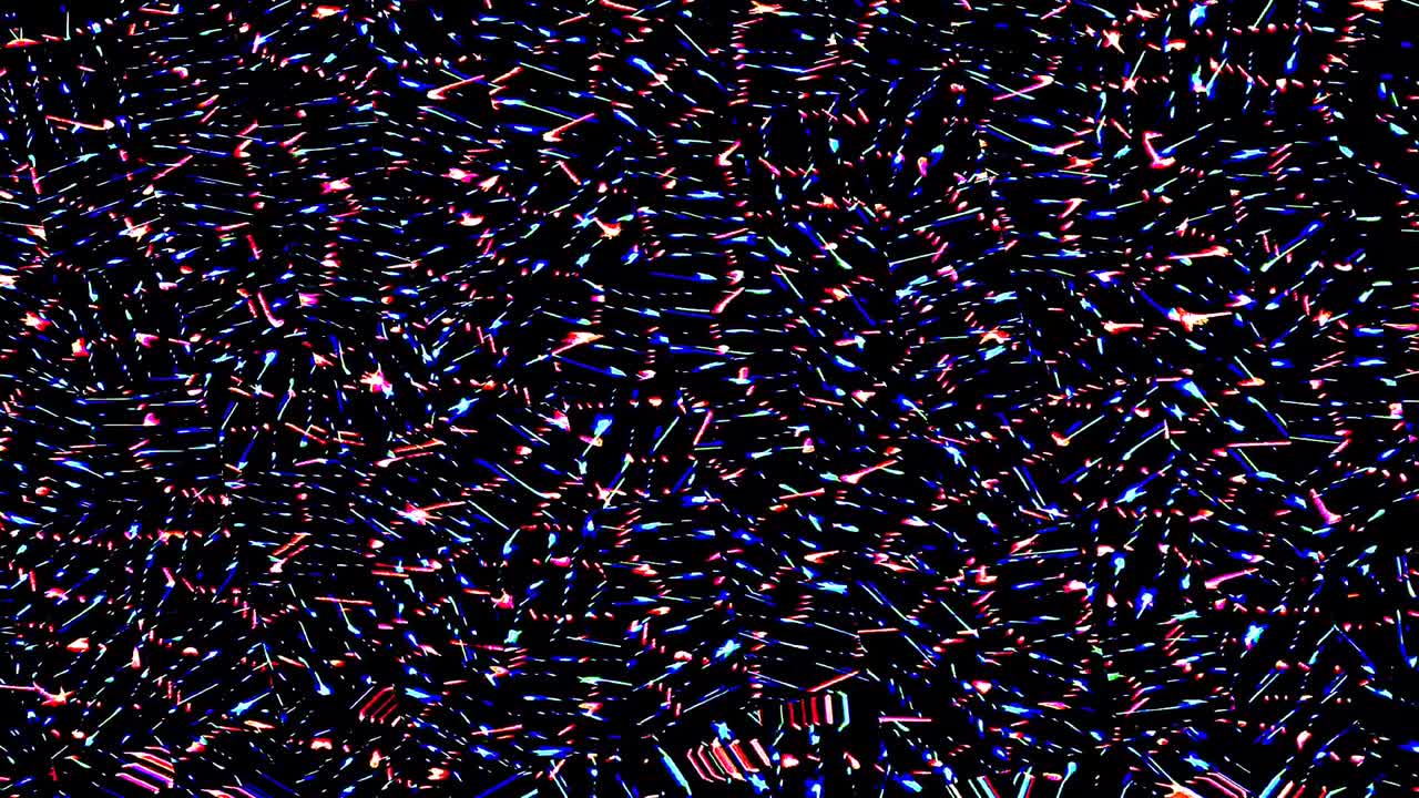 Abstract red yellow blue background 3D liquid lines in a multicolor texture