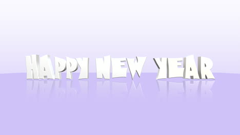 Cartoon-Happy-New-Year-text-on-a-vibrant-purple-gradient