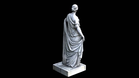 flora statue rotation loop