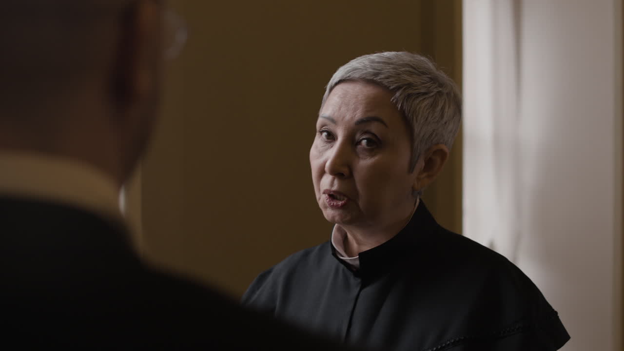 Business Meeting and Courtroom Discussion